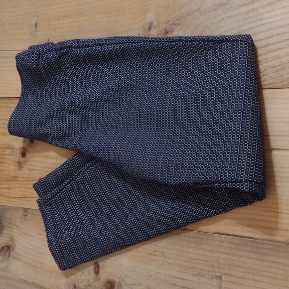 Max Studio Navy & White Print High Waist Pull On Pants Size M NWT - Picture 10 of 11